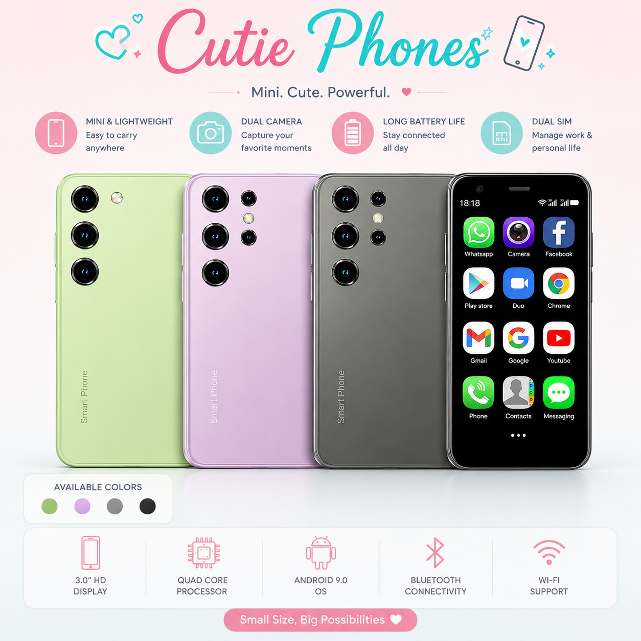 Cutie Edge Mini Phone